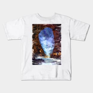 Milkyway La Palma Spain. For Space & Astronomy Lovers. Kids T-Shirt